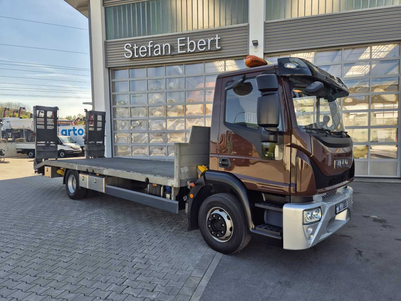 Iveco Eurocargo ML140E25/P Maschinentransporter Winde - 트럭 : 사진 3 Iveco Eurocargo ML140E25/P Maschinentransporter Winde - 트럭 : 사진 3