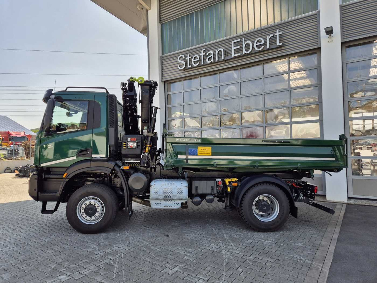 Iveco T-Way AD190T36W/P 4x4 HIAB X-HIDUO 118E-3 Funk - 덤프트럭, 크레인 트럭 : 사진 4 Iveco T-Way AD190T36W/P 4x4 HIAB X-HIDUO 118E-3 Funk - 덤프트럭, 크레인 트럭 : 사진 4