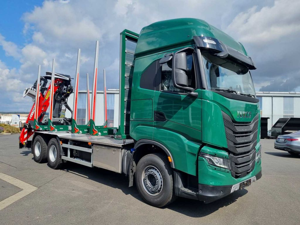 Iveco X-WAY AS300X57ZP ON+ 6x4 Palfinger Epsilon M12 Z - 목재 트럭, 크레인 트럭 : 사진 2 Iveco X-WAY AS300X57ZP ON+ 6x4 Palfinger Epsilon M12 Z - 목재 트럭, 크레인 트럭 : 사진 2