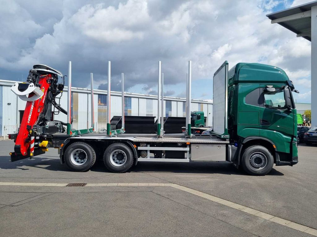 Iveco X-WAY AS300X57ZP ON+ 6x4 Palfinger Epsilon M12 Z - 목재 트럭, 크레인 트럭 : 사진 5 Iveco X-WAY AS300X57ZP ON+ 6x4 Palfinger Epsilon M12 Z - 목재 트럭, 크레인 트럭 : 사진 5