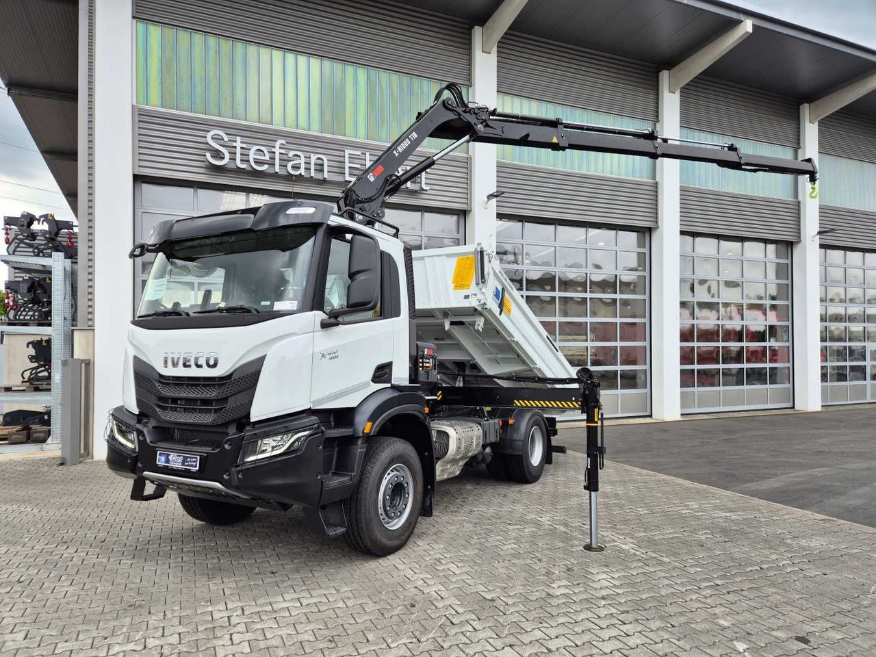 Iveco X-Way AD200X42/P HR OFF Hiab X-HIDUO 118E-3 Funk - 덤프트럭, 크레인 트럭 : 사진 1 Iveco X-Way AD200X42/P HR OFF Hiab X-HIDUO 118E-3 Funk - 덤프트럭, 크레인 트럭 : 사진 1