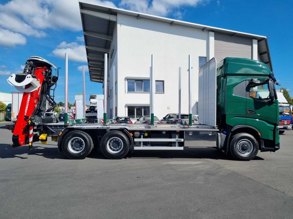 Iveco X-Way AS300X57 Z/P HR ON+ 6x4 (6x6 Hi Traction) - 목재 트럭, 크레인 트럭 : 사진 5 Iveco X-Way AS300X57 Z/P HR ON+ 6x4 (6x6 Hi Traction) - 목재 트럭, 크레인 트럭 : 사진 5
