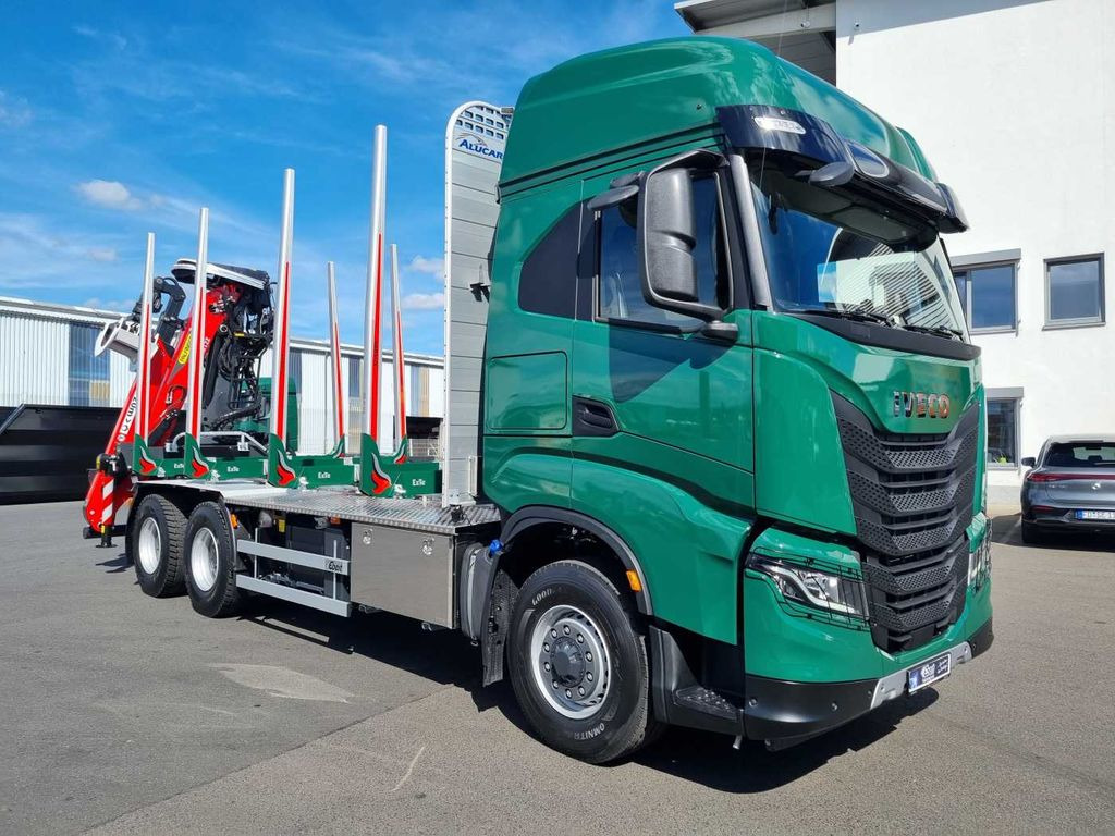 Iveco X-Way AS300X57 Z/P HR ON+ 6x4 (6x6 Hi Traction) - 목재 트럭, 크레인 트럭 : 사진 3 Iveco X-Way AS300X57 Z/P HR ON+ 6x4 (6x6 Hi Traction) - 목재 트럭, 크레인 트럭 : 사진 3
