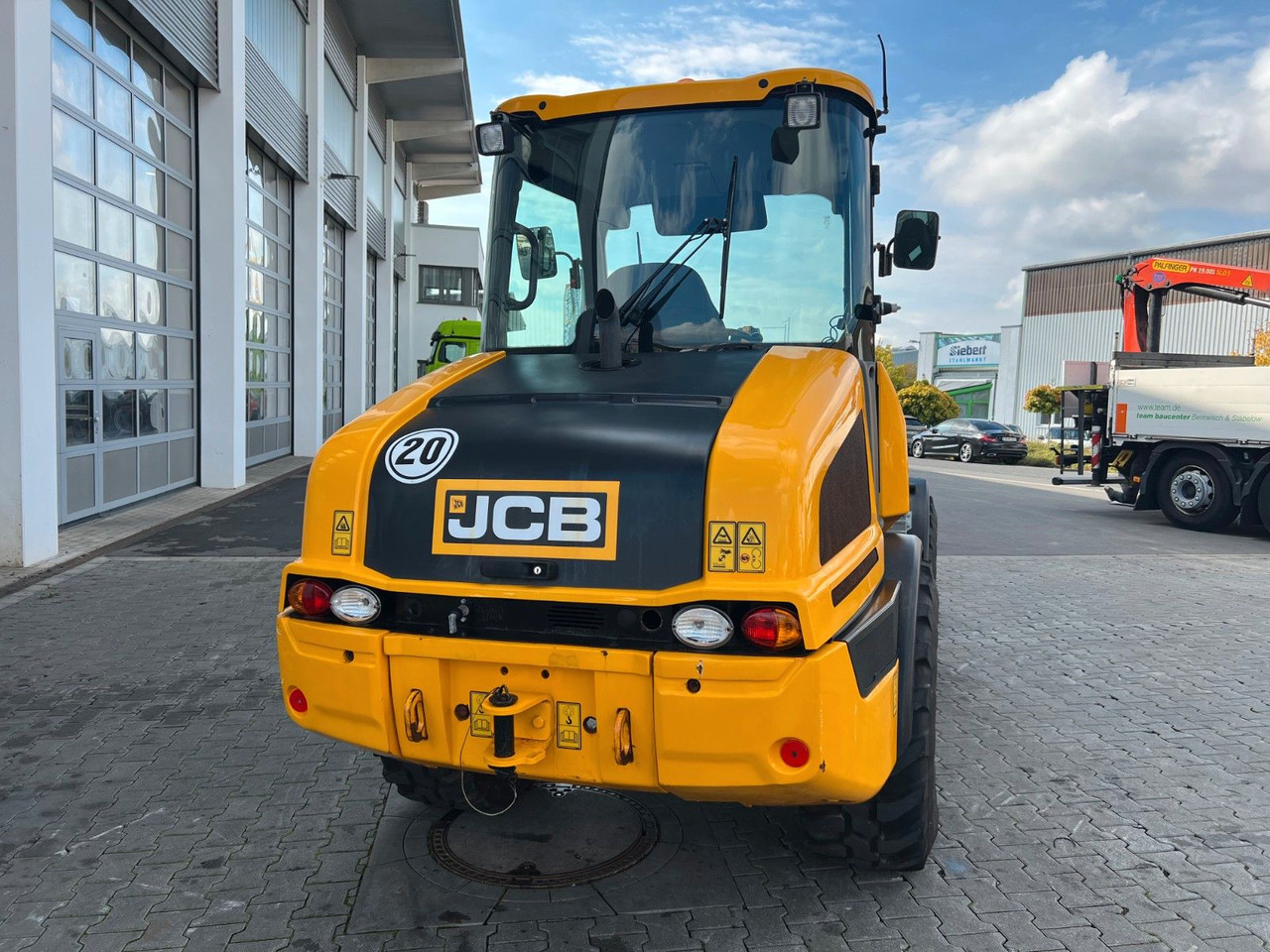 JCB 407 SV / nur 268h! / Klappschaufel & Gabel - 휠 로더 : 사진 4 JCB 407 SV / nur 268h! / Klappschaufel & Gabel - 휠 로더 : 사진 4