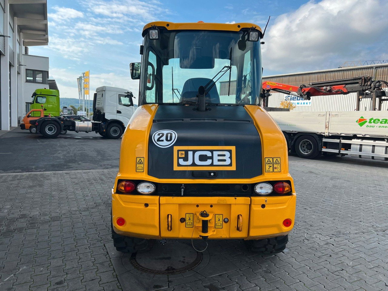 JCB 407 SV / nur 268h! / Klappschaufel & Gabel - 휠 로더 : 사진 5 JCB 407 SV / nur 268h! / Klappschaufel & Gabel - 휠 로더 : 사진 5