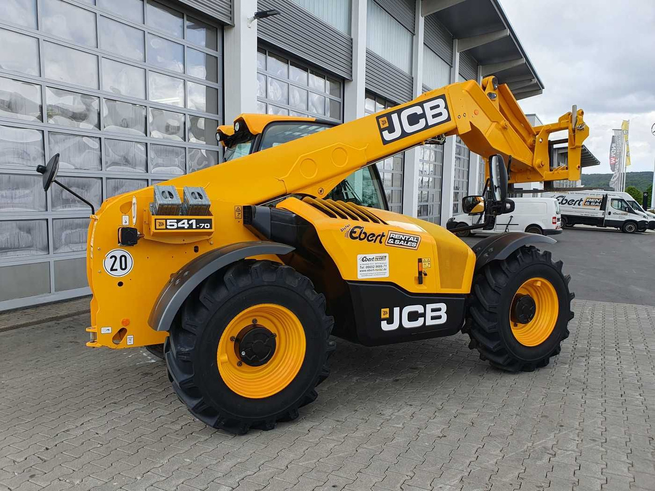 JCB 541-70 / nur 438h / 2022 / 4.100kg / 7m / 109PS - 텔레스코픽 핸들러 : 사진 2 JCB 541-70 / nur 438h / 2022 / 4.100kg / 7m / 109PS - 텔레스코픽 핸들러 : 사진 2