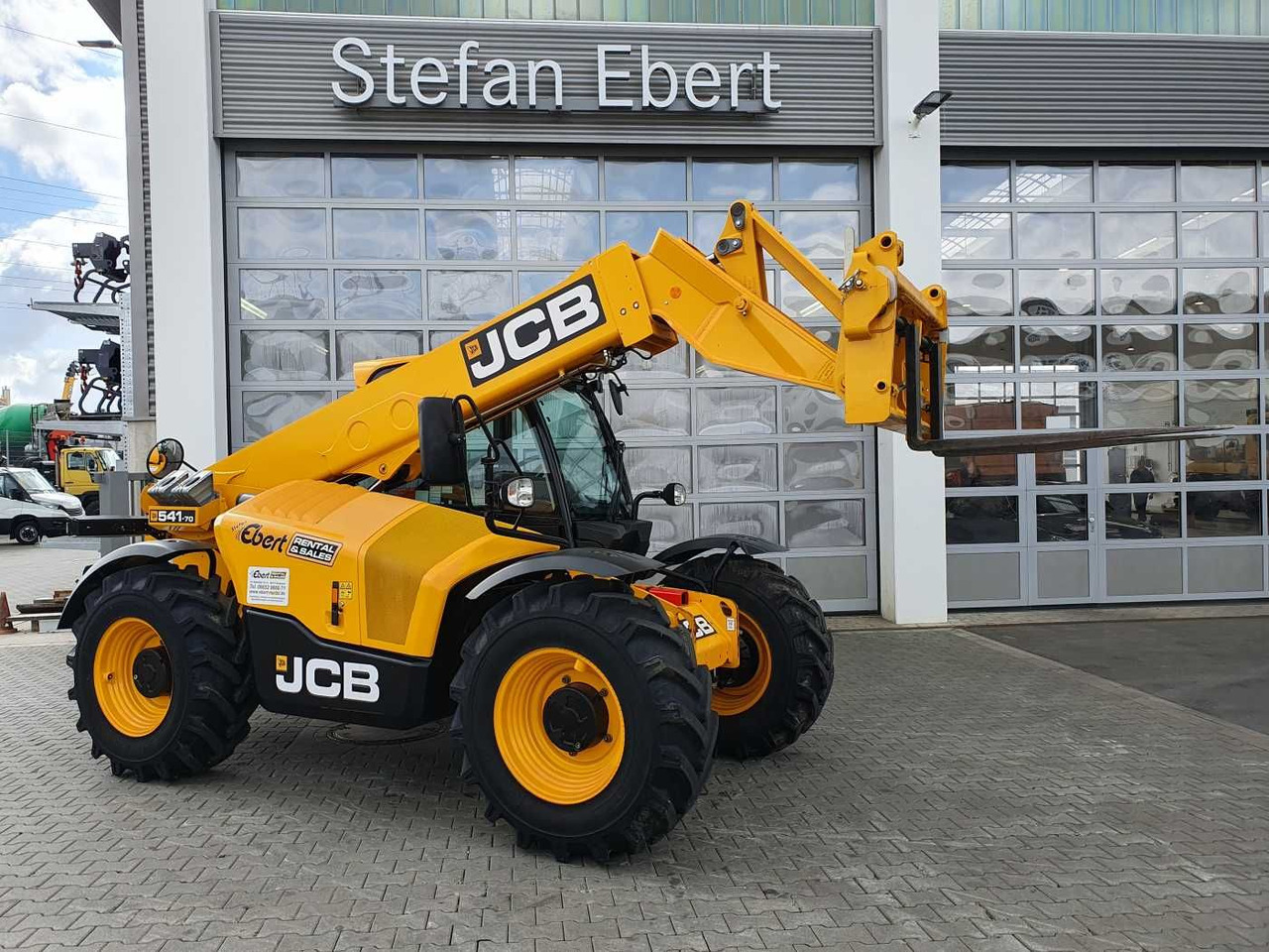 JCB 541-70 / nur 438h / 2022 / 4.100kg / 7m / 109PS - 텔레스코픽 핸들러 : 사진 1 JCB 541-70 / nur 438h / 2022 / 4.100kg / 7m / 109PS - 텔레스코픽 핸들러 : 사진 1