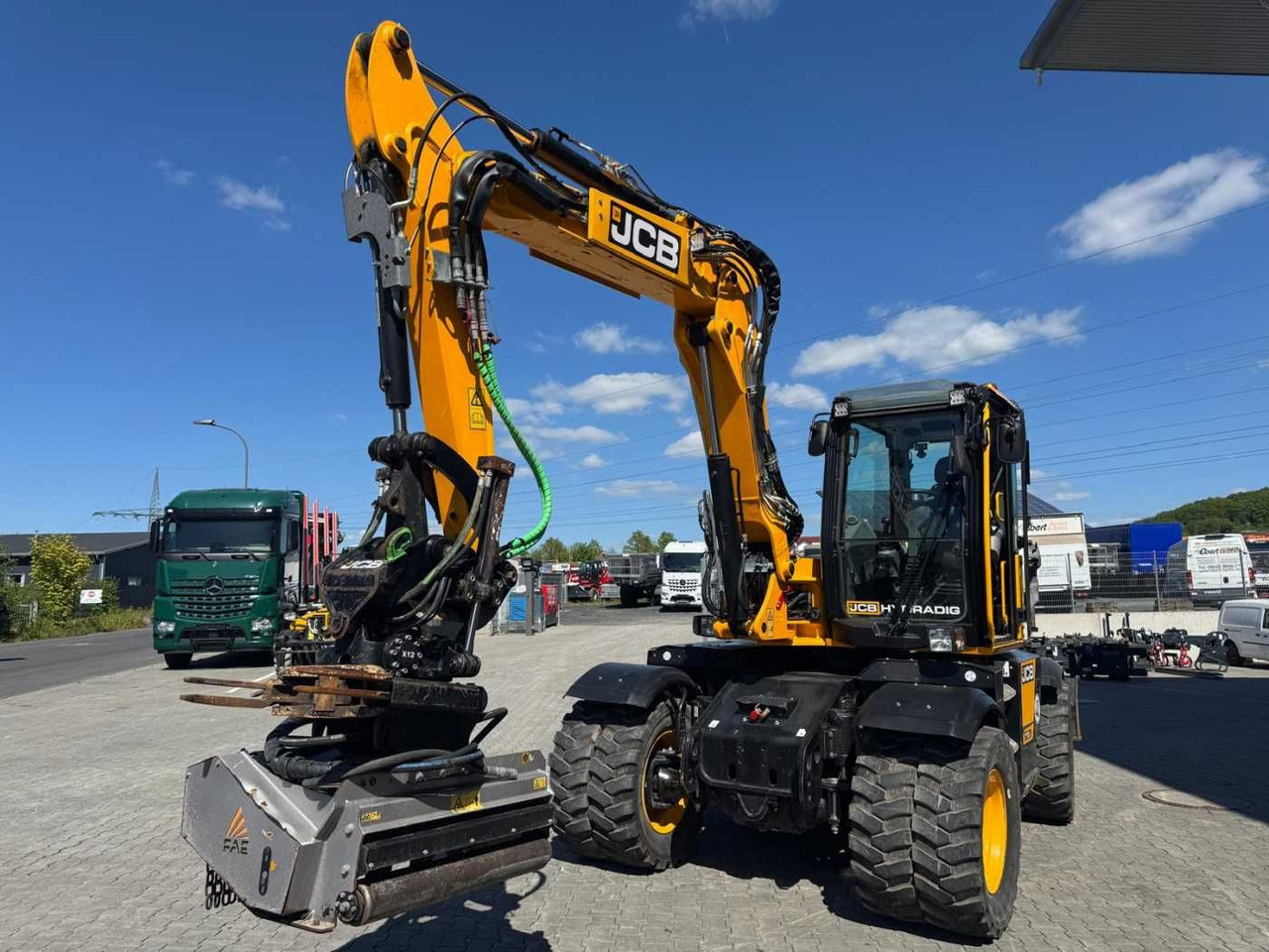 JCB Hydradig HD 110WT / 2021 / 516h! / Tiltrotator - 휠 굴삭기 : 사진 5 JCB Hydradig HD 110WT / 2021 / 516h! / Tiltrotator - 휠 굴삭기 : 사진 5