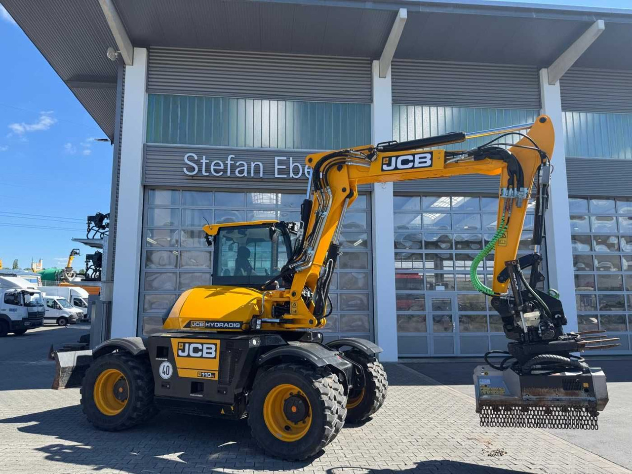 JCB Hydradig HD 110WT / 2021 / 516h! / Tiltrotator - 휠 굴삭기 : 사진 3 JCB Hydradig HD 110WT / 2021 / 516h! / Tiltrotator - 휠 굴삭기 : 사진 3