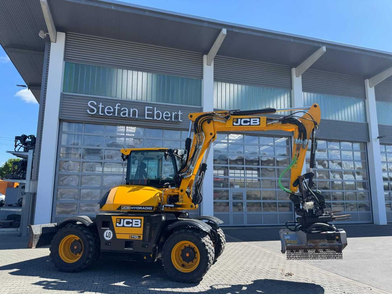 JCB Hydradig HD 110WT / 2021 / 516h! / Tiltrotator - 휠 굴삭기 : 사진 1 JCB Hydradig HD 110WT / 2021 / 516h! / Tiltrotator - 휠 굴삭기 : 사진 1
