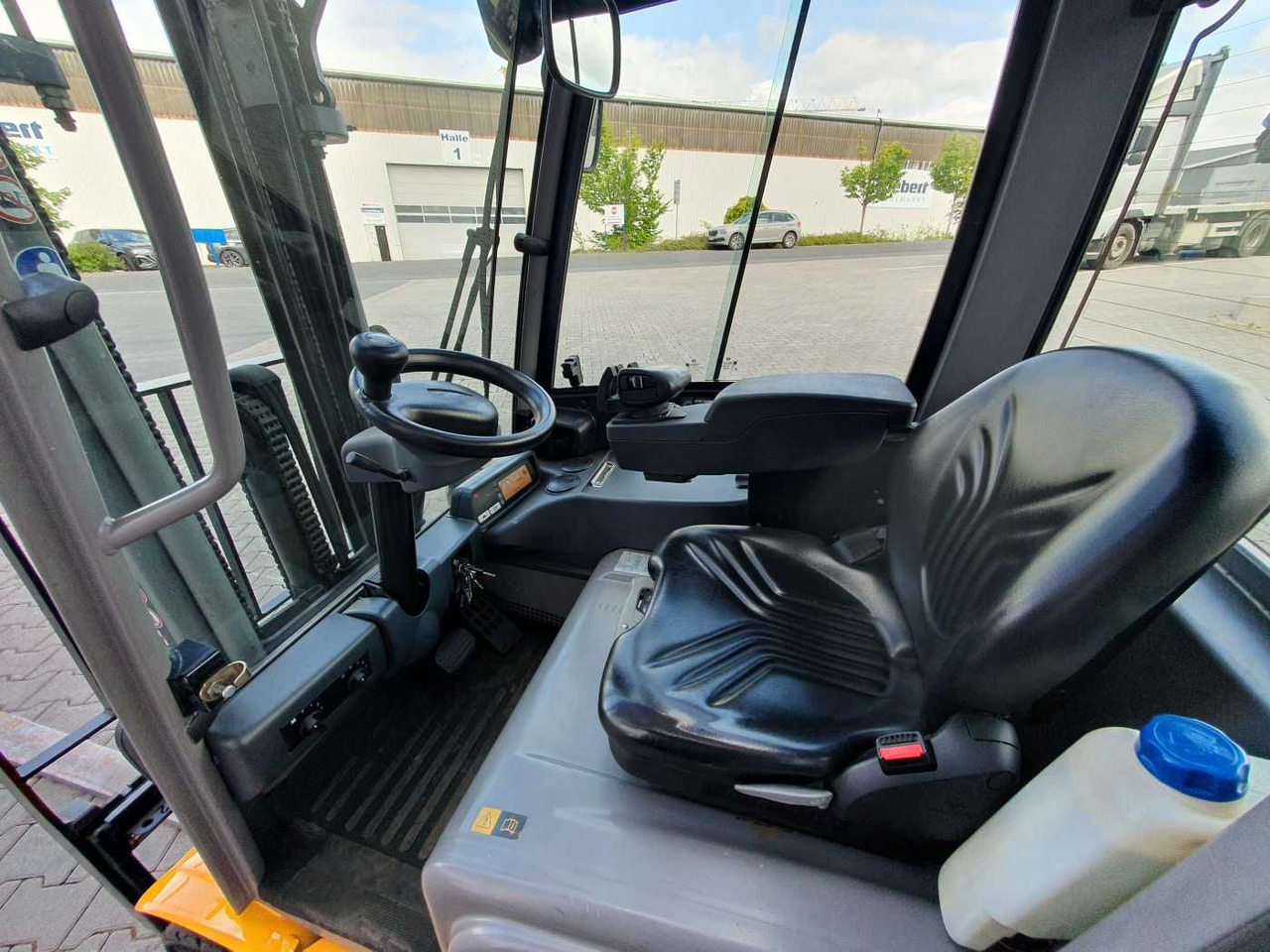 전기 지게차 Jungheinrich EFG 215 / Triplex: 4.25m! / SS /  2.472h! / 2020 : 사진 12