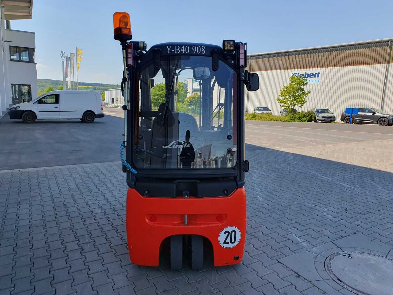 Linde E14 - 01 / Triplex: 4.10m! / SS / nur 1.003h! - 전기 지게차 : 사진 5 Linde E14 - 01 / Triplex: 4.10m! / SS / nur 1.003h! - 전기 지게차 : 사진 5