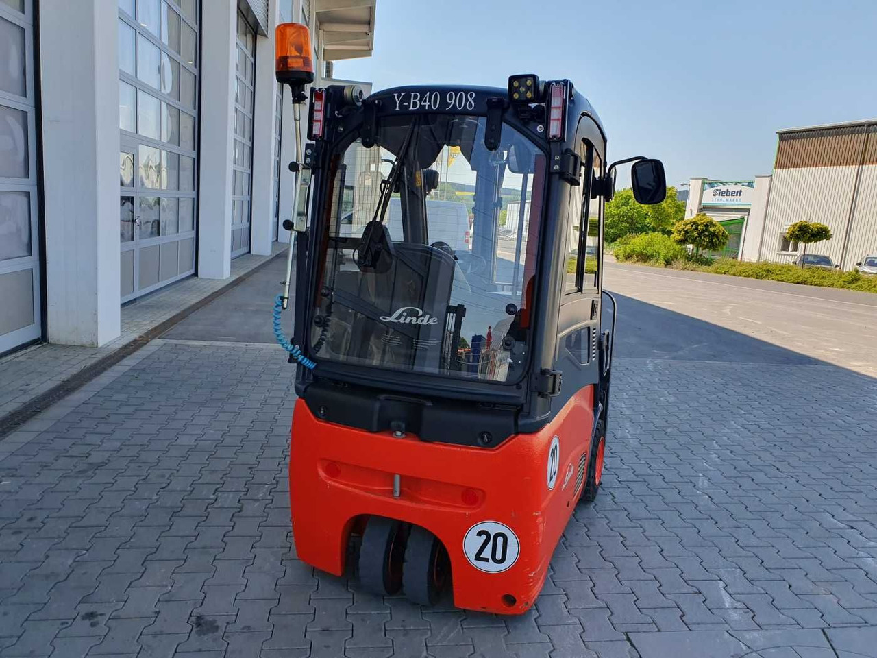 Linde E14 - 01 / Triplex: 4.10m! / SS / nur 1.003h! - 전기 지게차 : 사진 4 Linde E14 - 01 / Triplex: 4.10m! / SS / nur 1.003h! - 전기 지게차 : 사진 4