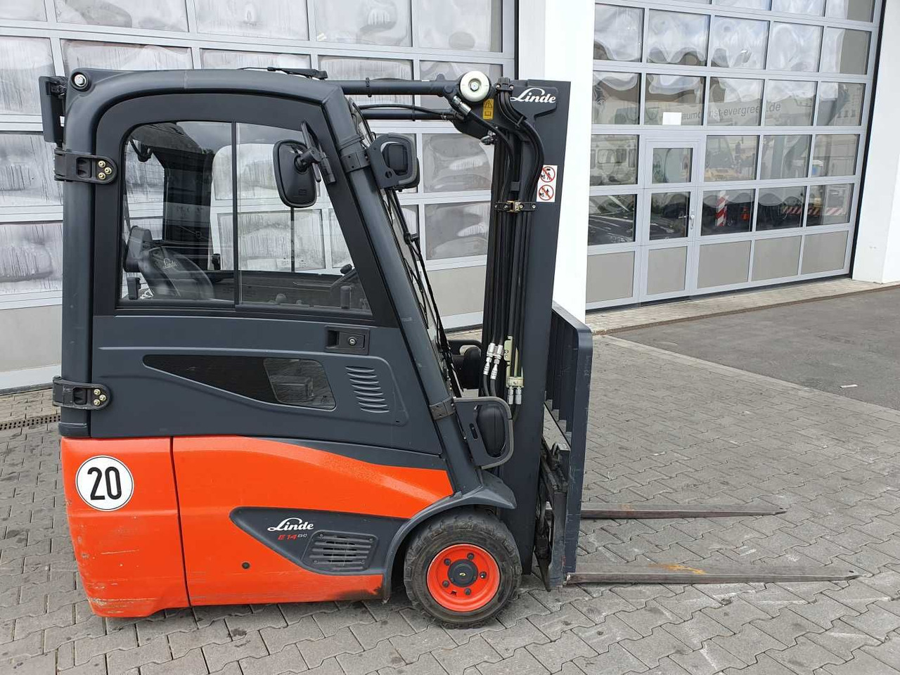 Linde E14 - 02 / Triplex: 4.00m! / SS / nur 2.119h! - 전기 지게차 : 사진 3 Linde E14 - 02 / Triplex: 4.00m! / SS / nur 2.119h! - 전기 지게차 : 사진 3