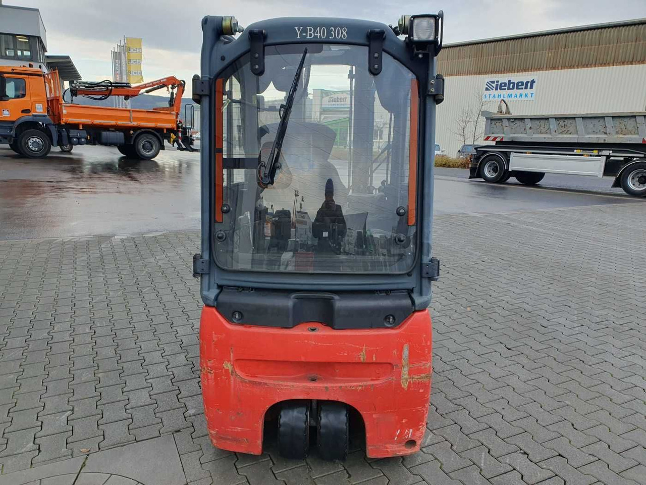 Linde E18 - 01 / Triplex: 4.50m! / SS / nur 5.672h! - 전기 지게차 : 사진 5 Linde E18 - 01 / Triplex: 4.50m! / SS / nur 5.672h! - 전기 지게차 : 사진 5