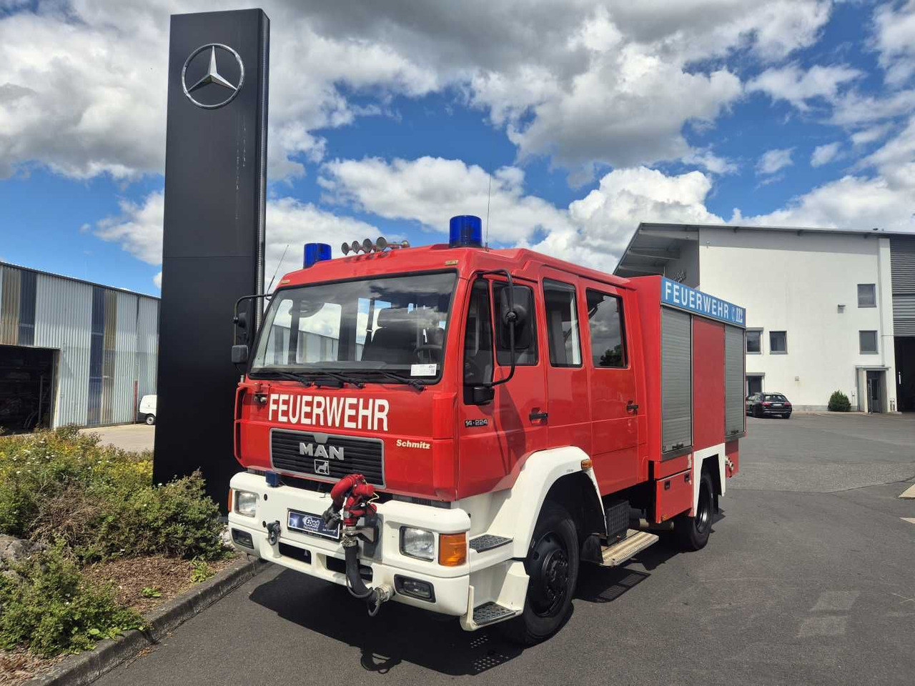 MAN 14.224 4x4 TLF 16/29 Tanklöschfahrzeug Feuerwehr - 트럭 : 사진 1 MAN 14.224 4x4 TLF 16/29 Tanklöschfahrzeug Feuerwehr - 트럭 : 사진 1