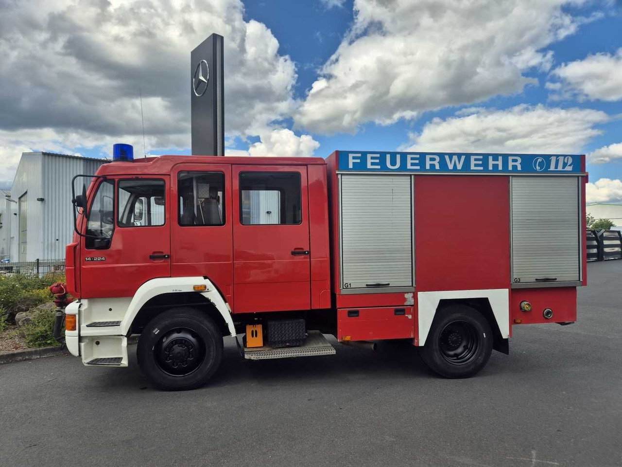 MAN 14.224 4x4 TLF 16/29 Tanklöschfahrzeug Feuerwehr - 트럭 : 사진 5 MAN 14.224 4x4 TLF 16/29 Tanklöschfahrzeug Feuerwehr - 트럭 : 사진 5