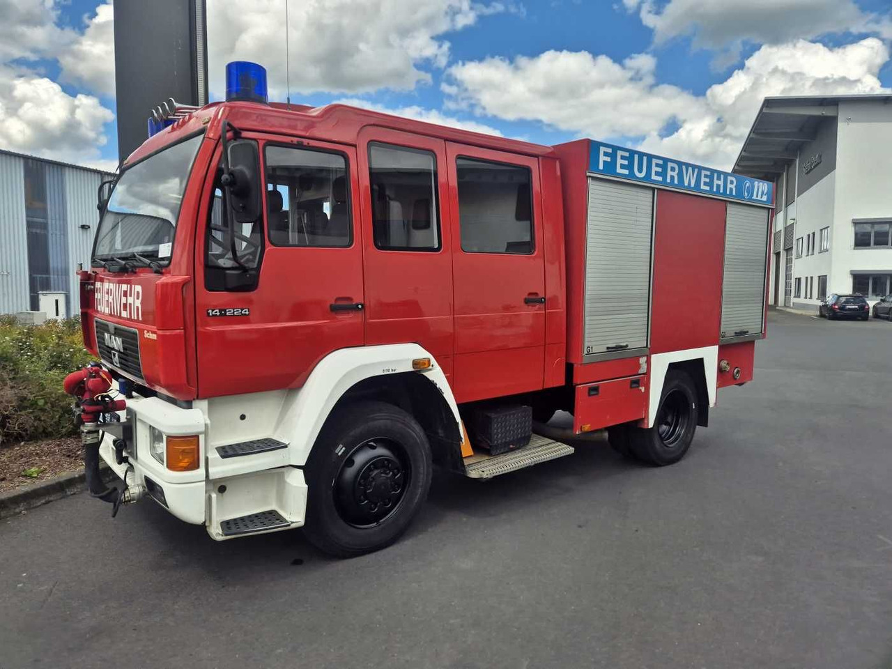 MAN 14.224 4x4 TLF 16/29 Tanklöschfahrzeug Feuerwehr - 트럭 : 사진 3 MAN 14.224 4x4 TLF 16/29 Tanklöschfahrzeug Feuerwehr - 트럭 : 사진 3