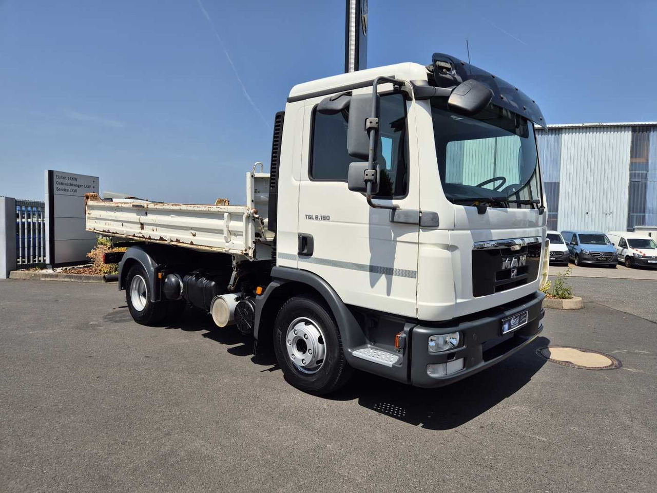 MAN TGL 8.180 4x2 BB Meiller Kipper 2x AHK 3 Sitze - 덤프 밴 : 사진 5 MAN TGL 8.180 4x2 BB Meiller Kipper 2x AHK 3 Sitze - 덤프 밴 : 사진 5