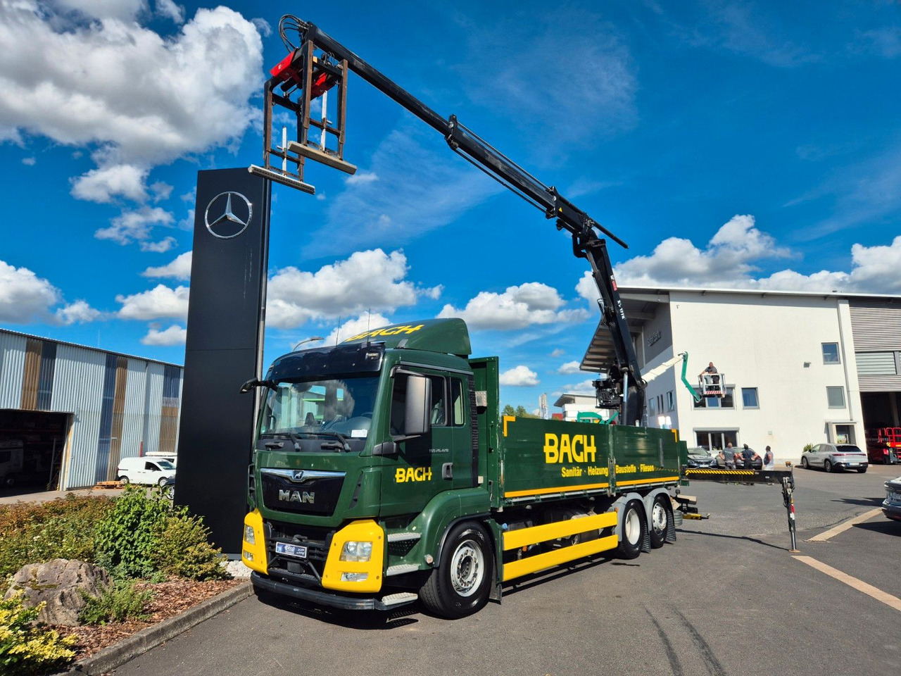 MAN TGS 26.420 6x2-4 LL Hiab 177K PRO 2 Stück - 크레인 트럭 : 사진 1 MAN TGS 26.420 6x2-4 LL Hiab 177K PRO 2 Stück - 크레인 트럭 : 사진 1