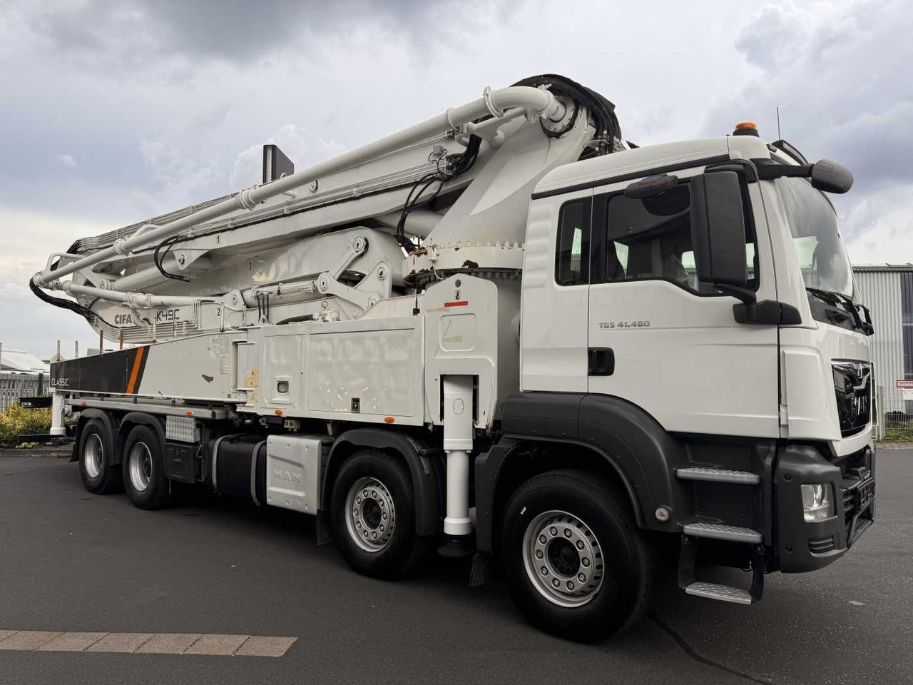 MAN TGS 41.460 8x4 BB Cifa K49 Classic 2x Funk - 콘크리트 펌프 트럭 : 사진 5 MAN TGS 41.460 8x4 BB Cifa K49 Classic 2x Funk - 콘크리트 펌프 트럭 : 사진 5