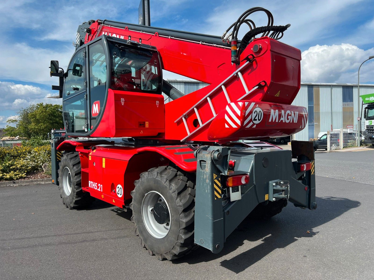 Magni RTH 5.21 Roto / Funk / Gabel / nur 419h - 텔레스코픽 핸들러 : 사진 3 Magni RTH 5.21 Roto / Funk / Gabel / nur 419h - 텔레스코픽 핸들러 : 사진 3