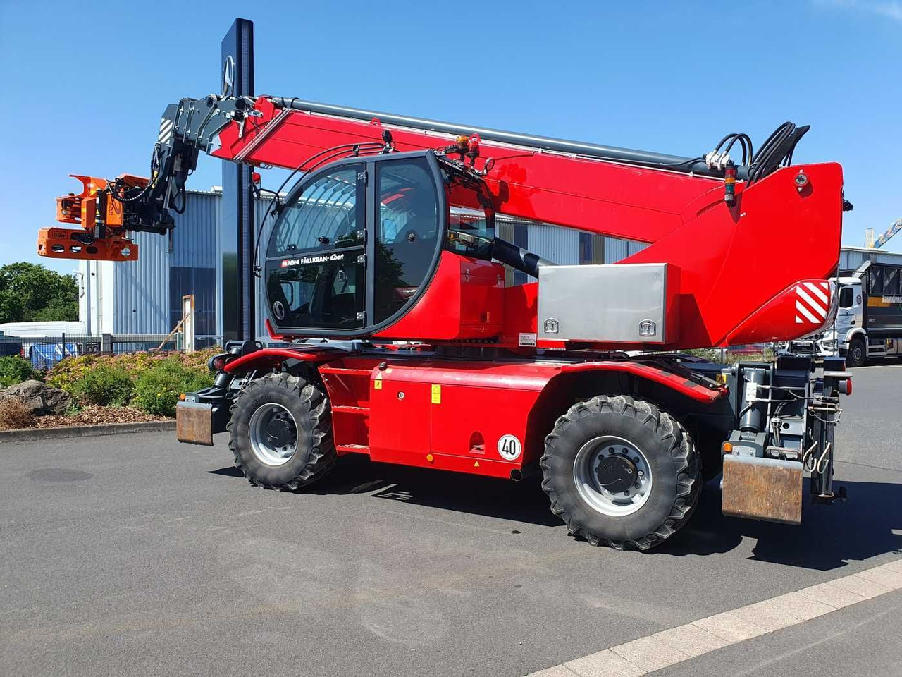 Magni RTH 6.30 SH / Fällkran / nur 559h / 2022 - 휠 로더 : 사진 3 Magni RTH 6.30 SH / Fällkran / nur 559h / 2022 - 휠 로더 : 사진 3
