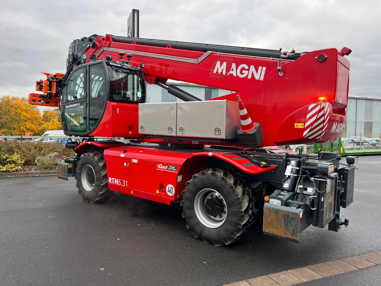 Magni RTH 6.31 SH / Fällkran 2 / Westtech CS750 - 텔레스코픽 핸들러 : 사진 4 Magni RTH 6.31 SH / Fällkran 2 / Westtech CS750 - 텔레스코픽 핸들러 : 사진 4