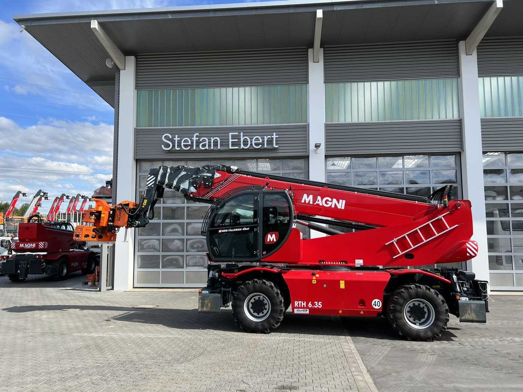 Magni RTH 6.35 SH / Fällkran / Westtech CS750 - 텔레스코픽 핸들러 : 사진 5 Magni RTH 6.35 SH / Fällkran / Westtech CS750 - 텔레스코픽 핸들러 : 사진 5