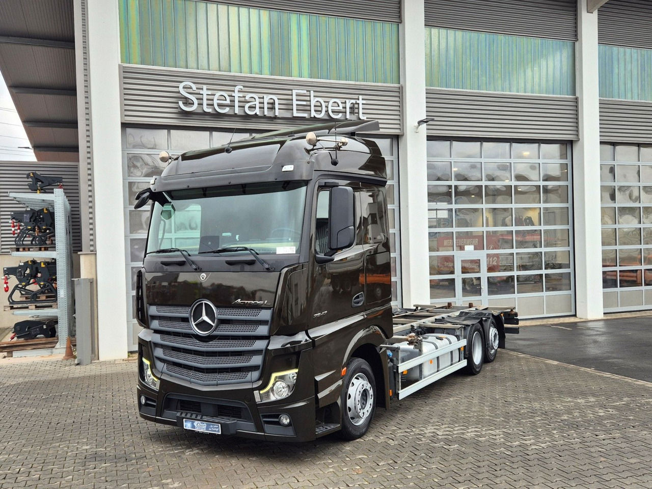 Mercedes-Benz Actros 2543 LnR 6x2 Retarder - 컨테이너 운반 장치/ 스와프 보디 트럭 : 사진 3 Mercedes-Benz Actros 2543 LnR 6x2 Retarder - 컨테이너 운반 장치/ 스와프 보디 트럭 : 사진 3
