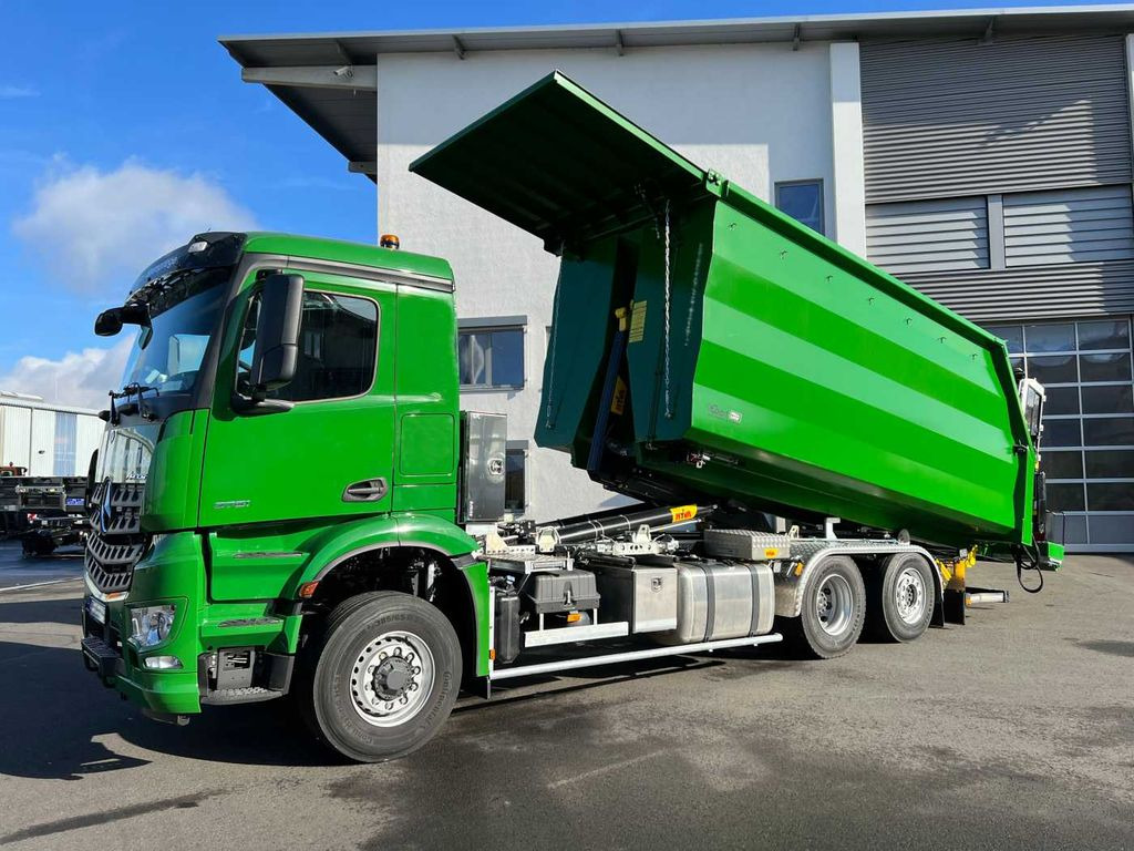 Mercedes-Benz Arocs 2751 6x2 HAD / Abroller EBERT Fällbox Q150 - 후크 리프트 트럭 : 사진 4 Mercedes-Benz Arocs 2751 6x2 HAD / Abroller EBERT Fällbox Q150 - 후크 리프트 트럭 : 사진 4