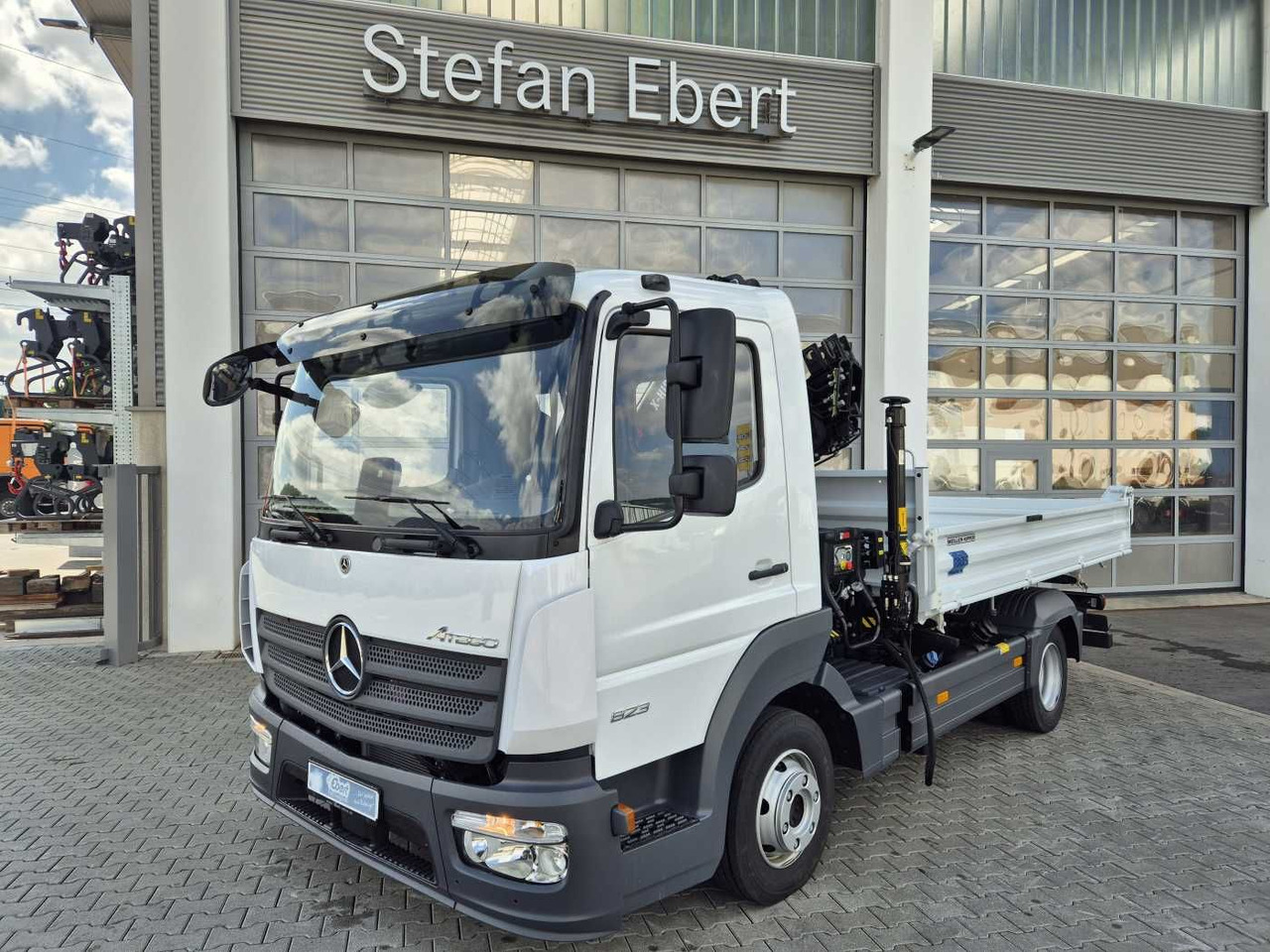 Mercedes-Benz Atego 823 KK Kipper+Kran+Funk+Greifersteuerung - 덤프 밴 : 사진 2 Mercedes-Benz Atego 823 KK Kipper+Kran+Funk+Greifersteuerung - 덤프 밴 : 사진 2