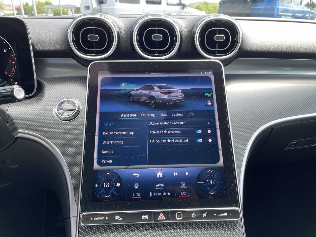 세단 Mercedes-Benz C 180 9G Avantgarde Memory+Distr+ 360°+Keyless+L : 사진 13 세단 Mercedes-Benz C 180 9G Avantgarde Memory+Distr+ 360°+Keyless+L : 사진 13