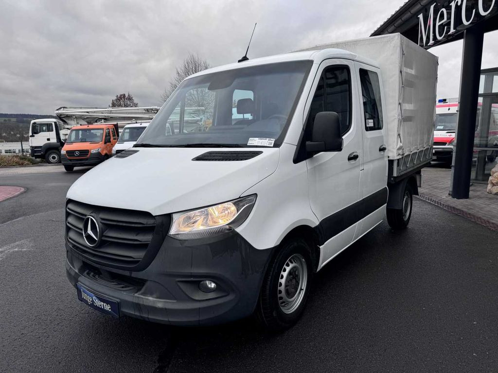 Mercedes-Benz Sprinter 215 CDI DoKa 9G Klima AHK Tempomat SHZ - 커튼 사이드 밴 : 사진 3 Mercedes-Benz Sprinter 215 CDI DoKa 9G Klima AHK Tempomat SHZ - 커튼 사이드 밴 : 사진 3