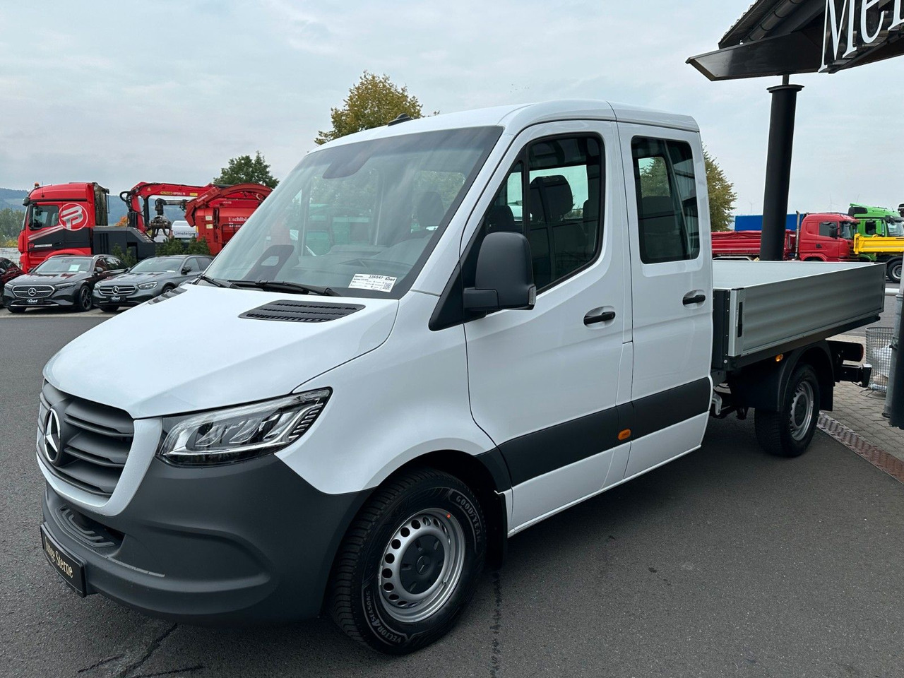 Mercedes-Benz Sprinter 317 CDI 3665 9G DoKa AHK Klima - 플랫베드 밴, 콤비 밴 : 사진 3 Mercedes-Benz Sprinter 317 CDI 3665 9G DoKa AHK Klima - 플랫베드 밴, 콤비 밴 : 사진 3