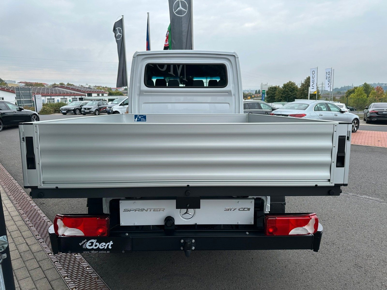 Mercedes-Benz Sprinter 317 CDI 3665 9G DoKa AHK Klima - 플랫베드 밴, 콤비 밴 : 사진 5 Mercedes-Benz Sprinter 317 CDI 3665 9G DoKa AHK Klima - 플랫베드 밴, 콤비 밴 : 사진 5