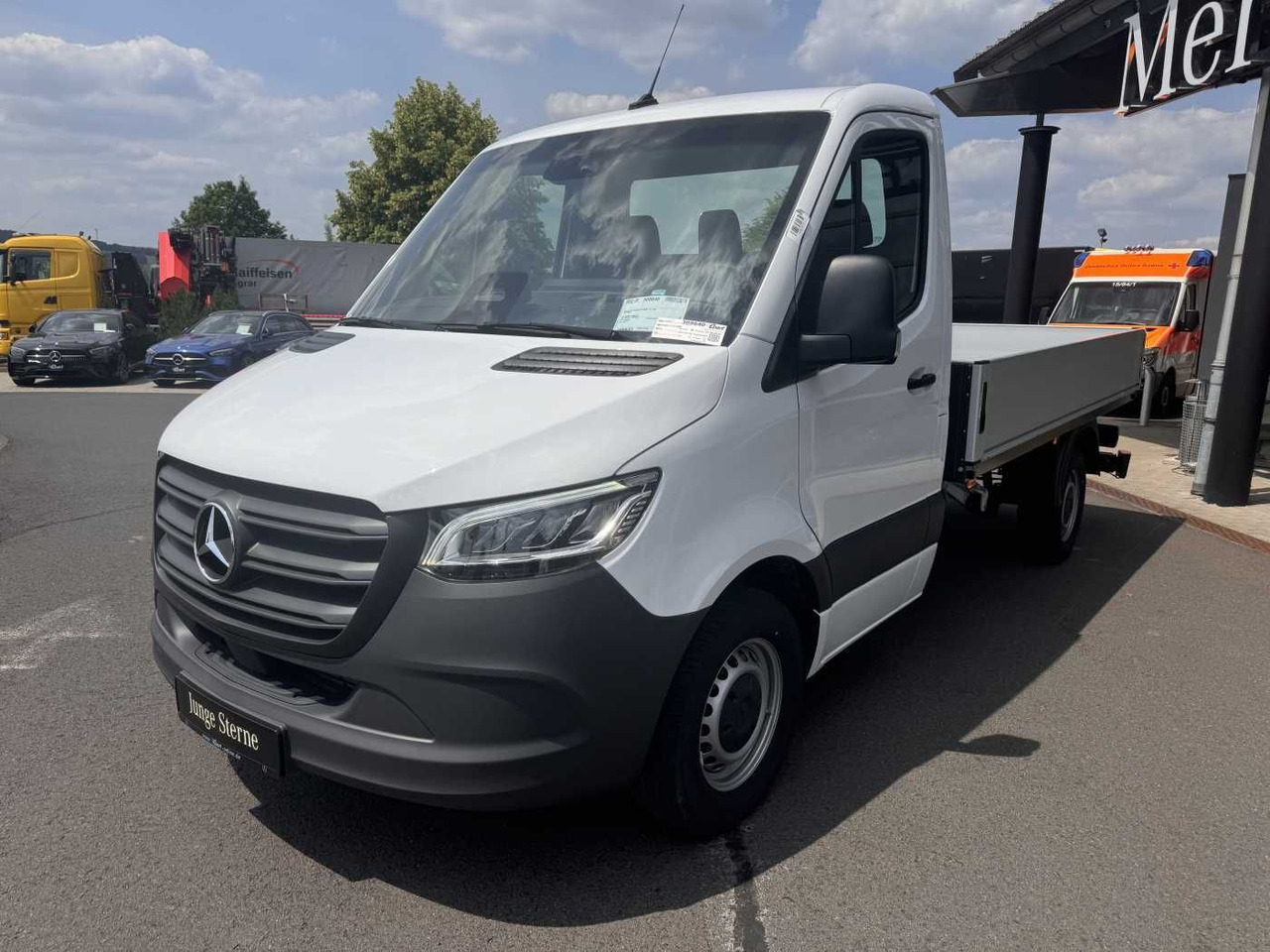 Mercedes-Benz Sprinter 317 CDI 9G 3665 Klima Kamera AHK LED - 커튼 사이드 밴 : 사진 3 Mercedes-Benz Sprinter 317 CDI 9G 3665 Klima Kamera AHK LED - 커튼 사이드 밴 : 사진 3