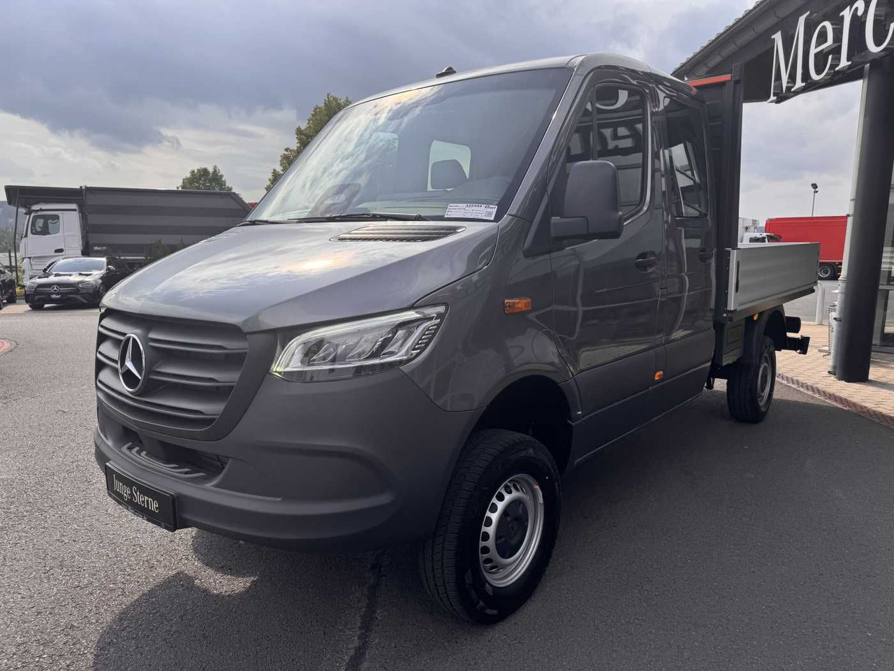 Mercedes-Benz Sprinter 319 CDI 4x4 DoKa AHK3,5 Klima Kamera - 커튼 사이드 밴, 콤비 밴 : 사진 3 Mercedes-Benz Sprinter 319 CDI 4x4 DoKa AHK3,5 Klima Kamera - 커튼 사이드 밴, 콤비 밴 : 사진 3