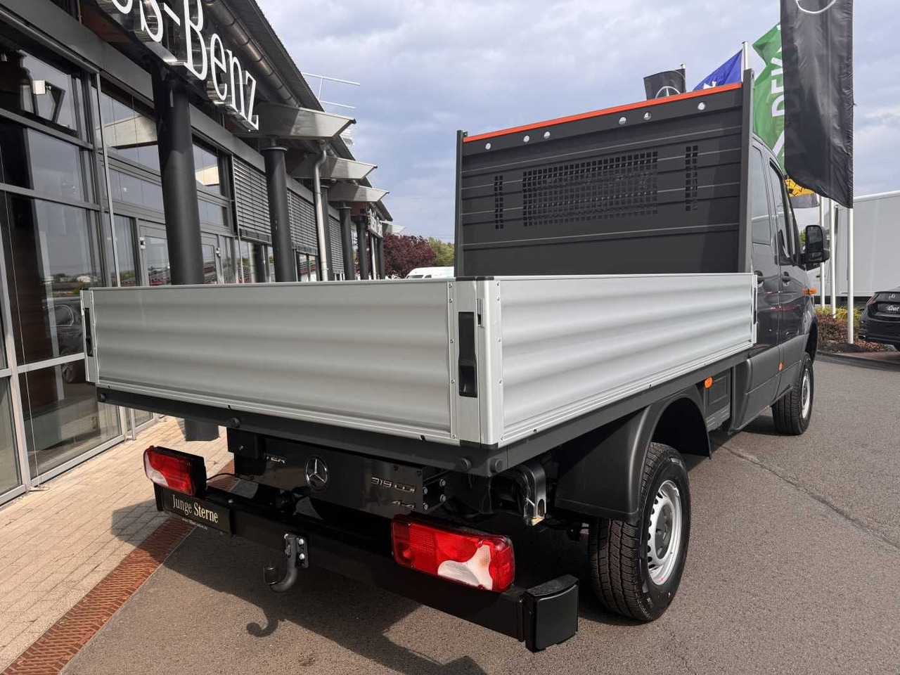 Mercedes-Benz Sprinter 319 CDI 4x4 DoKa AHK3,5 Klima Kamera - 플랫베드 밴, 콤비 밴 : 사진 4 Mercedes-Benz Sprinter 319 CDI 4x4 DoKa AHK3,5 Klima Kamera - 플랫베드 밴, 콤비 밴 : 사진 4