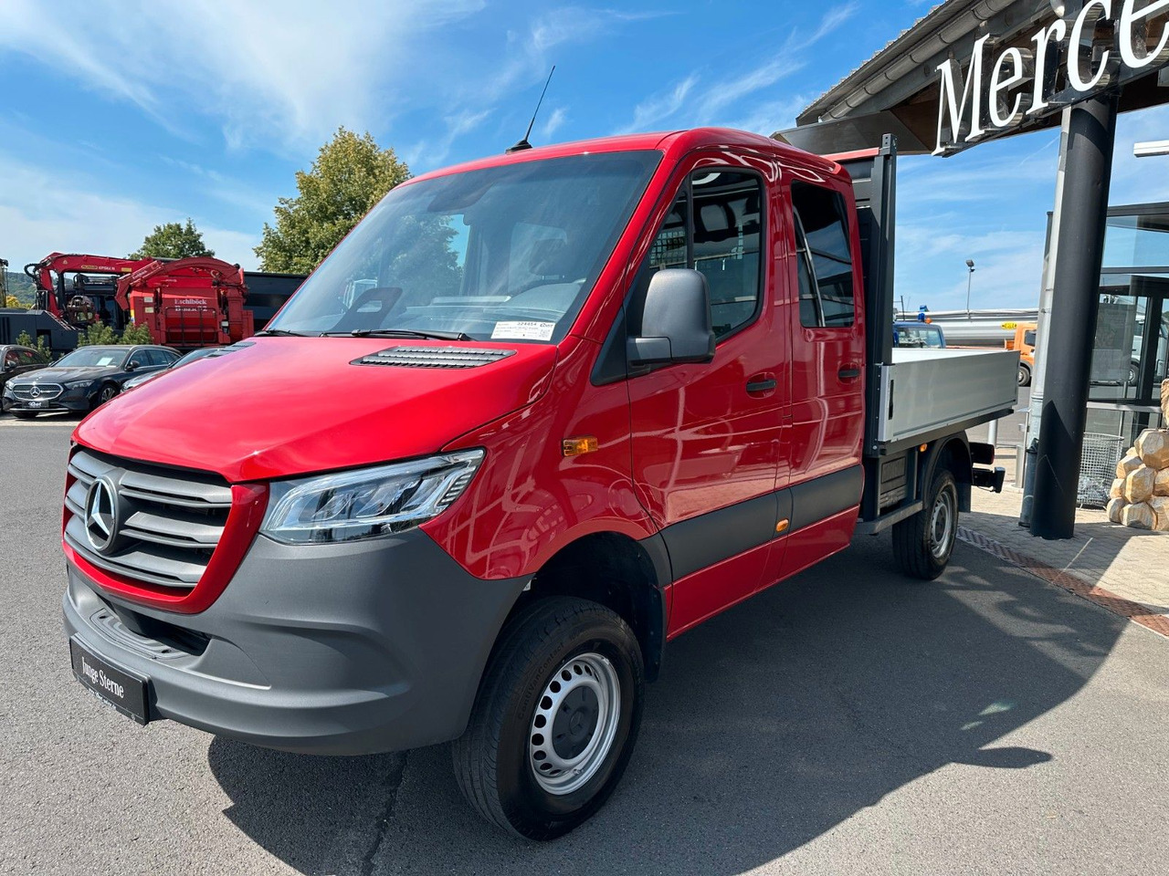 Mercedes-Benz Sprinter 319 CDI 4x4 DoKa Klima AHK3,5to - 커튼 사이드 밴, 콤비 밴 : 사진 3 Mercedes-Benz Sprinter 319 CDI 4x4 DoKa Klima AHK3,5to - 커튼 사이드 밴, 콤비 밴 : 사진 3