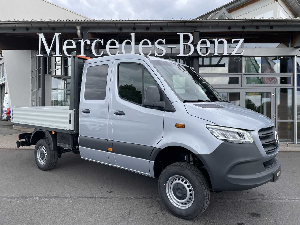 Mercedes-Benz Sprinter 319 CDI 4x4 DoKa Klima Stdheiz AHK LED - 커튼 사이드 밴 : 사진 1 Mercedes-Benz Sprinter 319 CDI 4x4 DoKa Klima Stdheiz AHK LED - 커튼 사이드 밴 : 사진 1