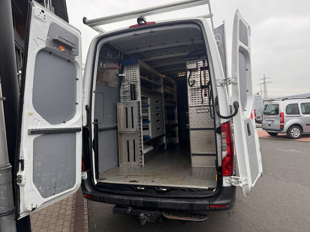 패널 밴 Mercedes-Benz Sprinter 516 CDI Werkstatt/Regal AHK3,5to Klima : 사진 8