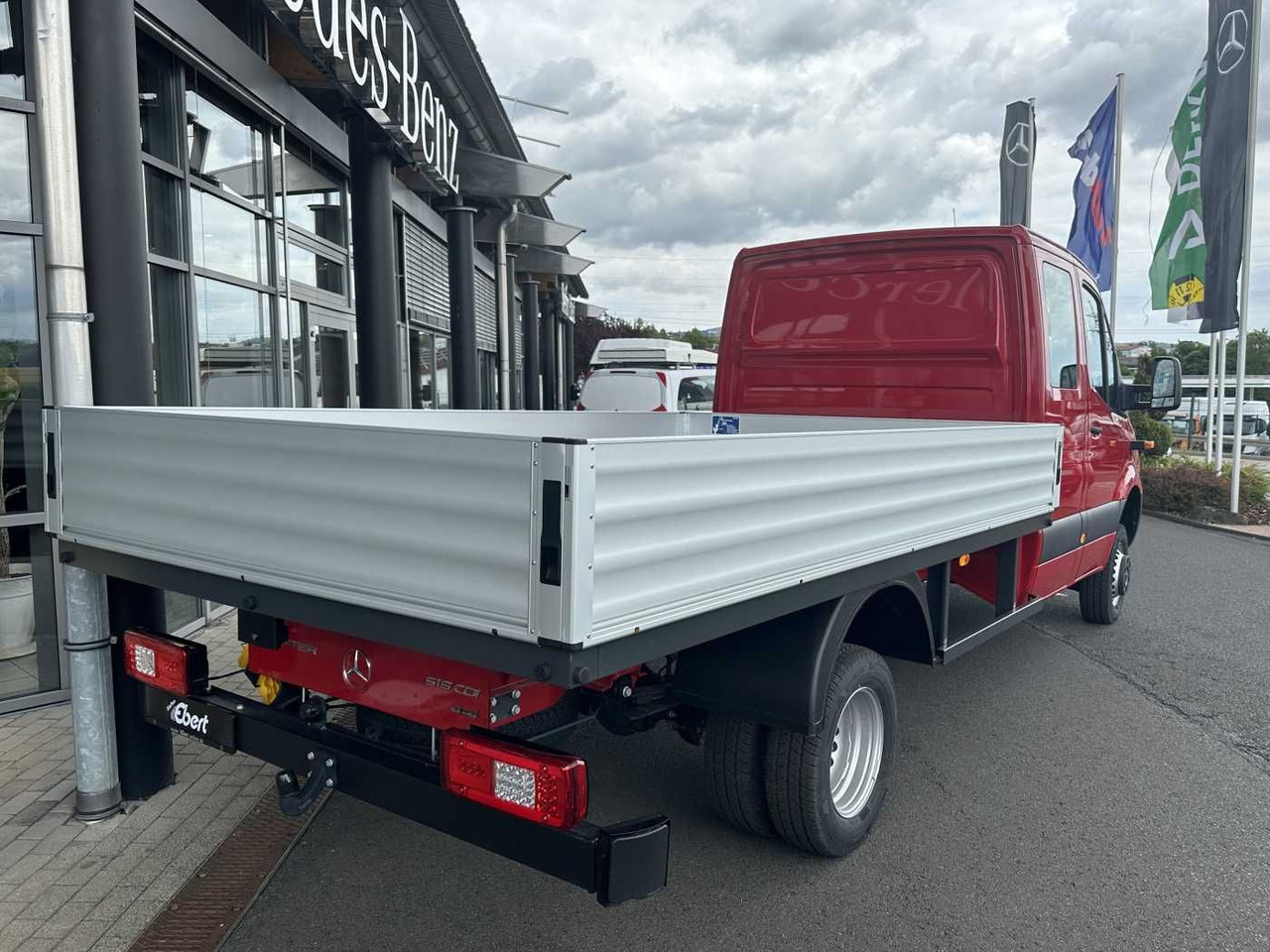 Mercedes-Benz Sprinter 519 CDI 4x4 4325 DoKa AHK Klima Kamera - 플랫베드 밴, 콤비 밴 : 사진 4 Mercedes-Benz Sprinter 519 CDI 4x4 4325 DoKa AHK Klima Kamera - 플랫베드 밴, 콤비 밴 : 사진 4
