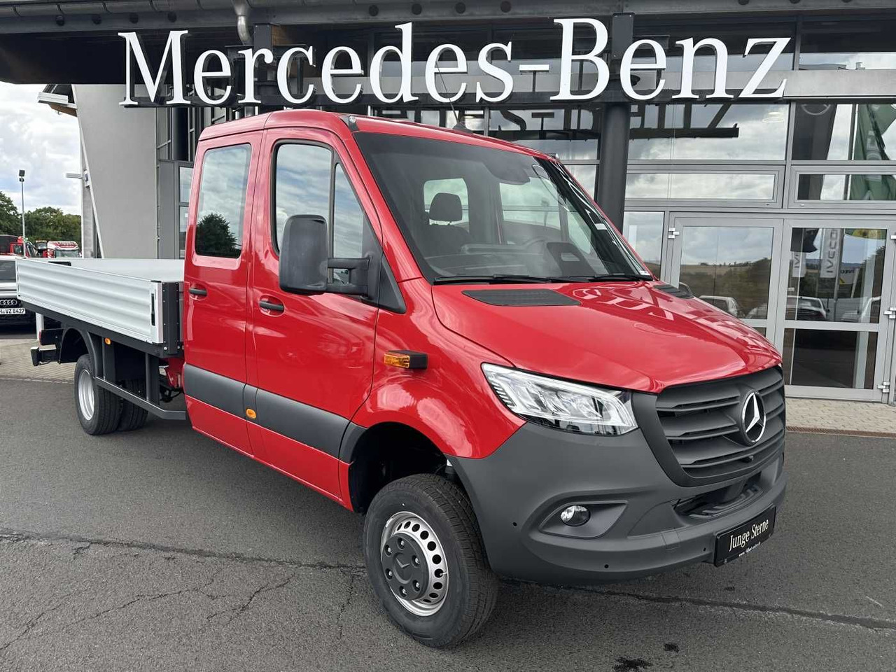 Mercedes-Benz Sprinter 519 CDI 4x4 4325 DoKa AHK Klima Kamera - 플랫베드 밴, 콤비 밴 : 사진 1 Mercedes-Benz Sprinter 519 CDI 4x4 4325 DoKa AHK Klima Kamera - 플랫베드 밴, 콤비 밴 : 사진 1