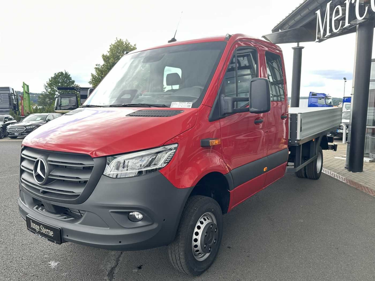 Mercedes-Benz Sprinter 519 CDI 4x4 4325 DoKa AHK Klima Kamera - 플랫베드 밴, 콤비 밴 : 사진 3 Mercedes-Benz Sprinter 519 CDI 4x4 4325 DoKa AHK Klima Kamera - 플랫베드 밴, 콤비 밴 : 사진 3