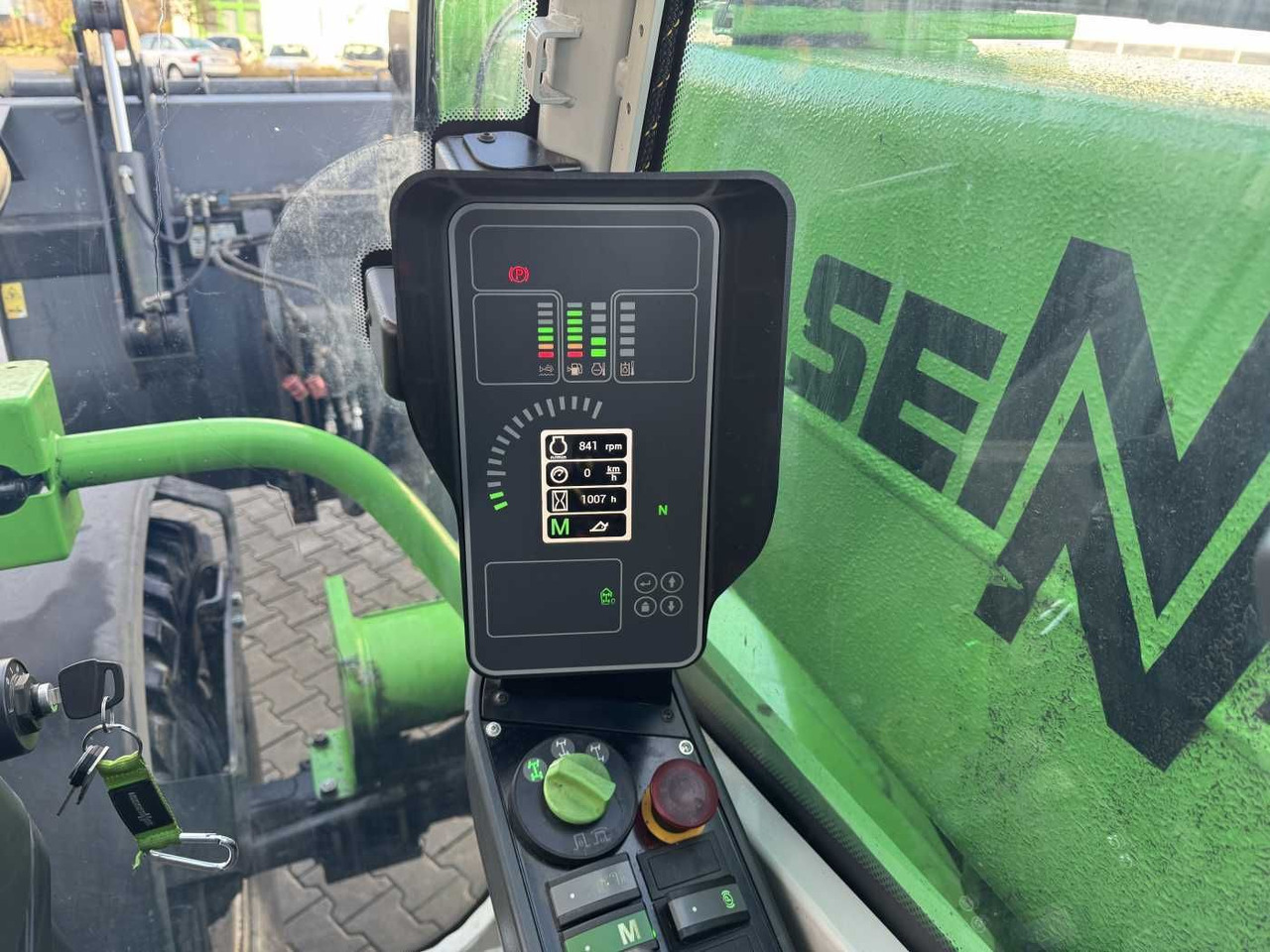 텔레스코픽 핸들러 Sennebogen 355 E / Greifschaufel / nur 998h! : 사진 11 텔레스코픽 핸들러 Sennebogen 355 E / Greifschaufel / nur 998h! : 사진 11