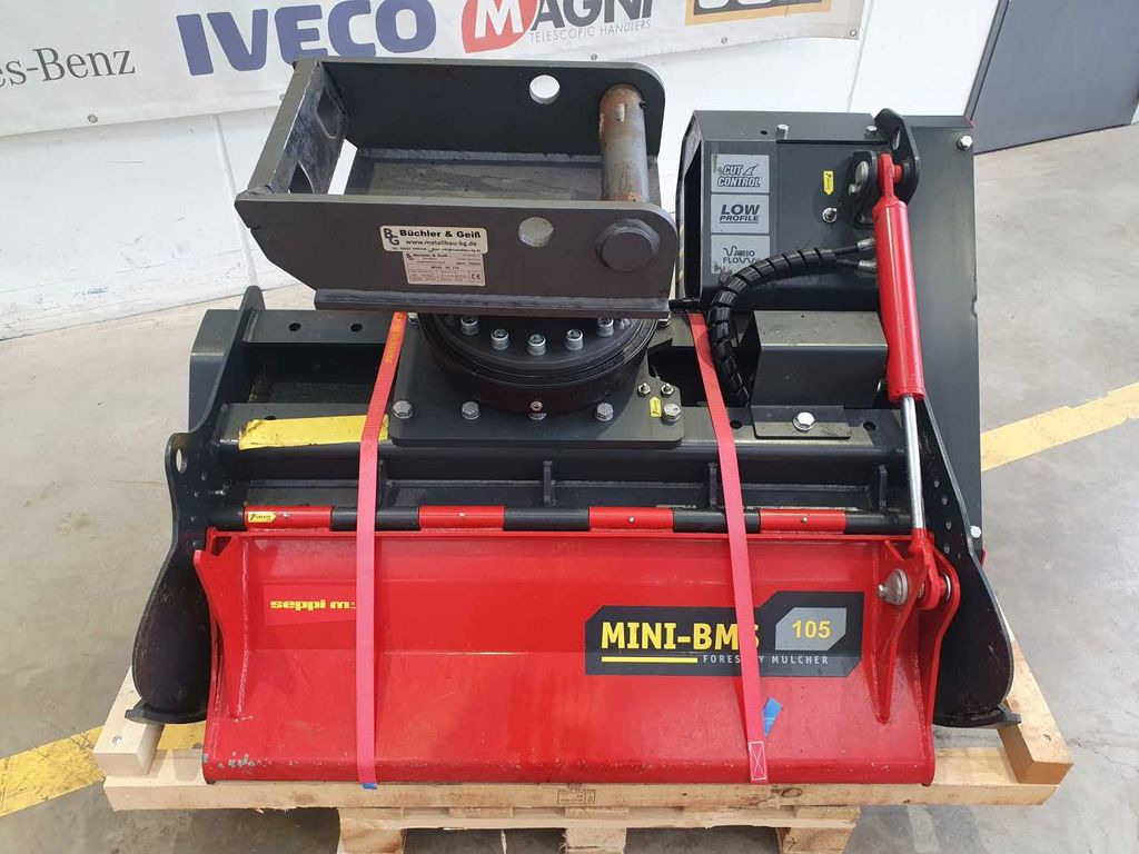 Seppi M. MINI-BMS 105 Mulcher / DEMO / Drehmotor - 산림 멀칭기 : 사진 3 Seppi M. MINI-BMS 105 Mulcher / DEMO / Drehmotor - 산림 멀칭기 : 사진 3