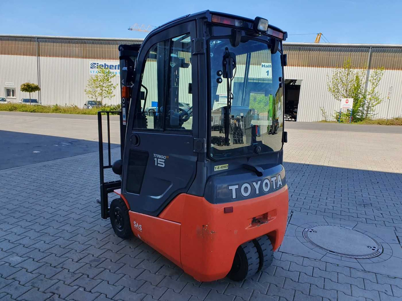 Toyota 8FBET15 / Triplex: 4.30m / nur 3.489h! / 2022 - 디젤 지게차 : 사진 5 Toyota 8FBET15 / Triplex: 4.30m / nur 3.489h! / 2022 - 디젤 지게차 : 사진 5