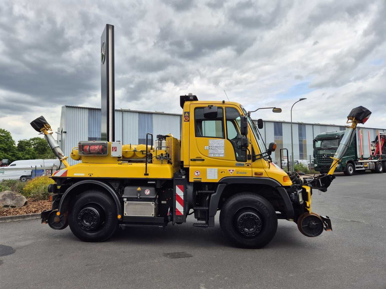 Unimog U400 4x4 Zweiwege ZAGRO 800t/52 Achsen Funk - 트럭 : 사진 5 Unimog U400 4x4 Zweiwege ZAGRO 800t/52 Achsen Funk - 트럭 : 사진 5