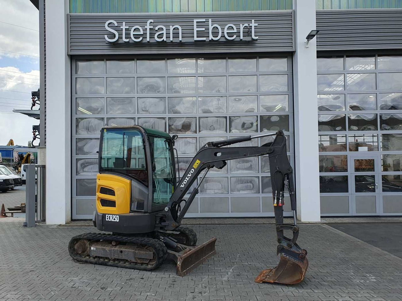 미니 굴삭기 Volvo ECR25D / nur 2.974h! / 1x Tieflöffel / 2016 : 사진 1